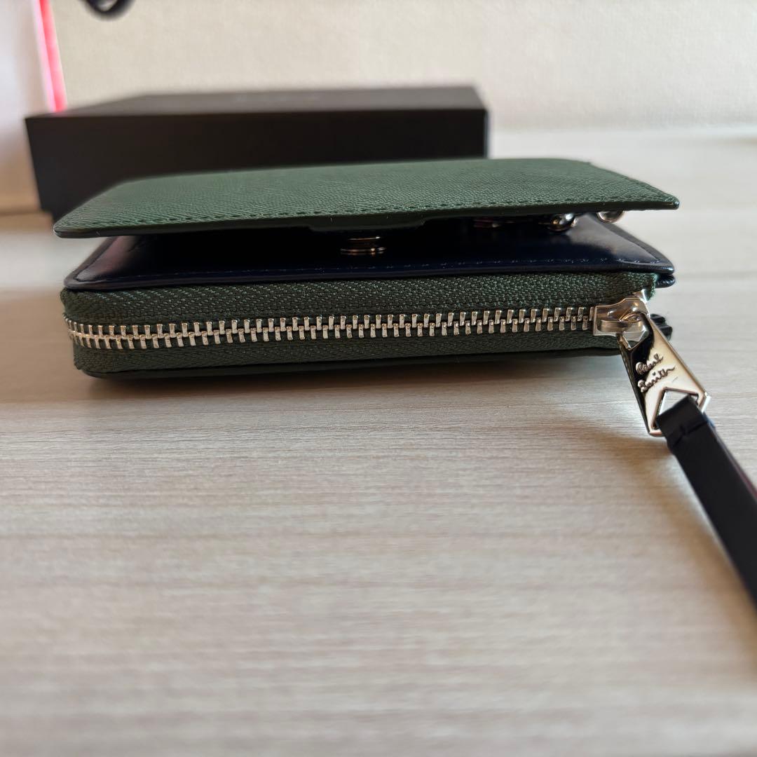 ポールスミス　ブライトストライププラー ＆キーケース