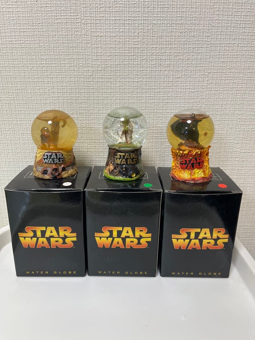 STAR WARS ウォーターグローブ 3個セット