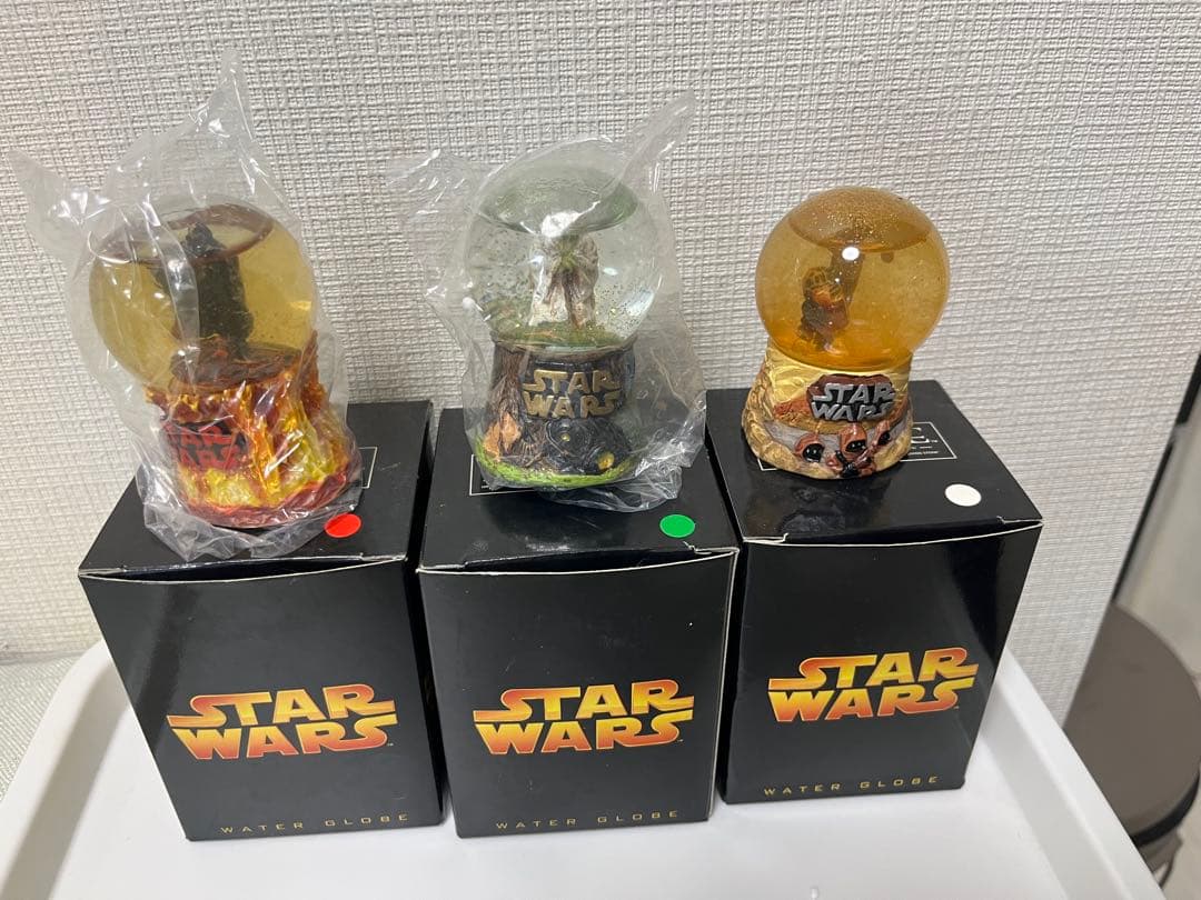 STAR WARS ウォーターグローブ 3個セット