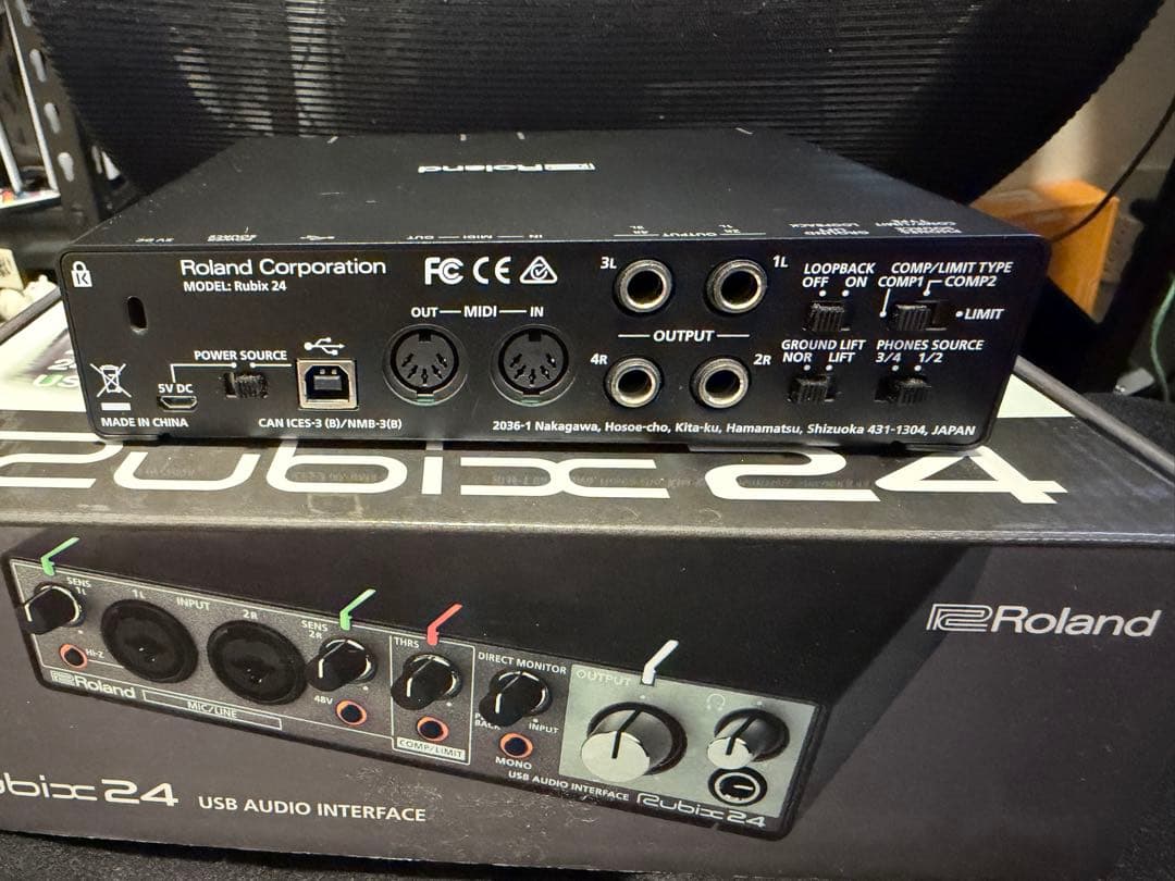Roland Rubix 24 USBオーディオインターフェイス