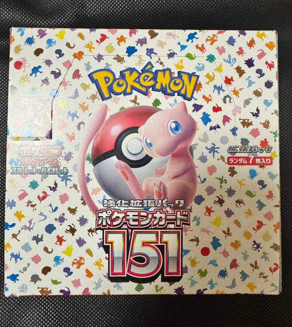 ポケモンカード　151 BOX シュリンクなし