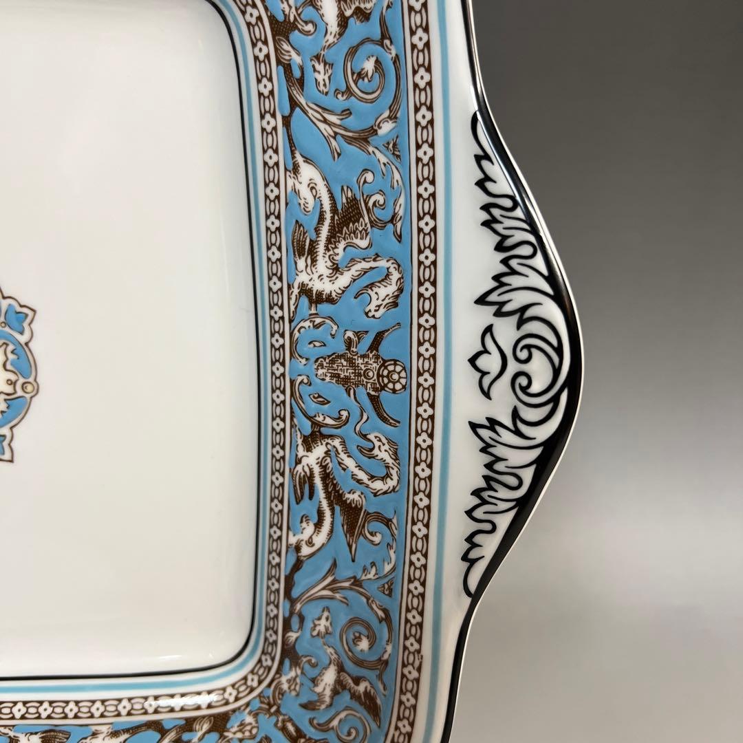 ウェッジウッド フロレンティーン ターコイズ ブレッド&バタープレート