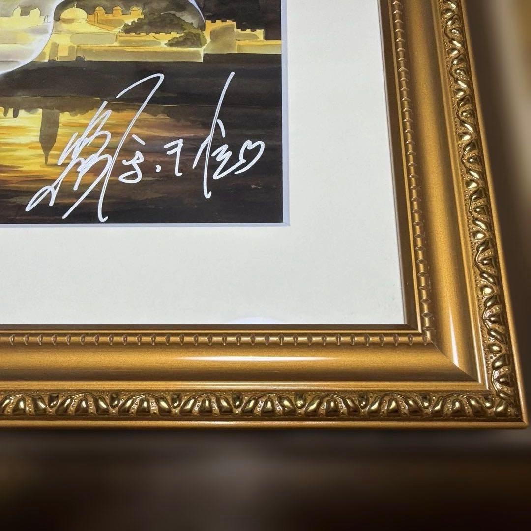 夢の雫、黄金の鳥籠　篠原千絵先生　直筆サイン入り　複製原画　小学館　40周年限定