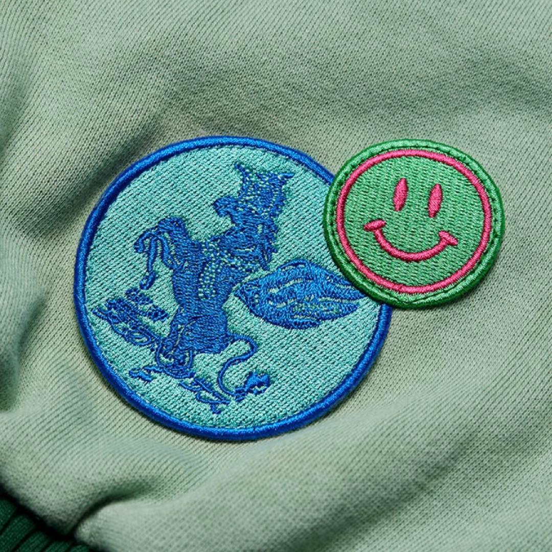 ずっと真夜中でいいのに。グリーンパーカー　喫茶愛のペガサス Mサイズ