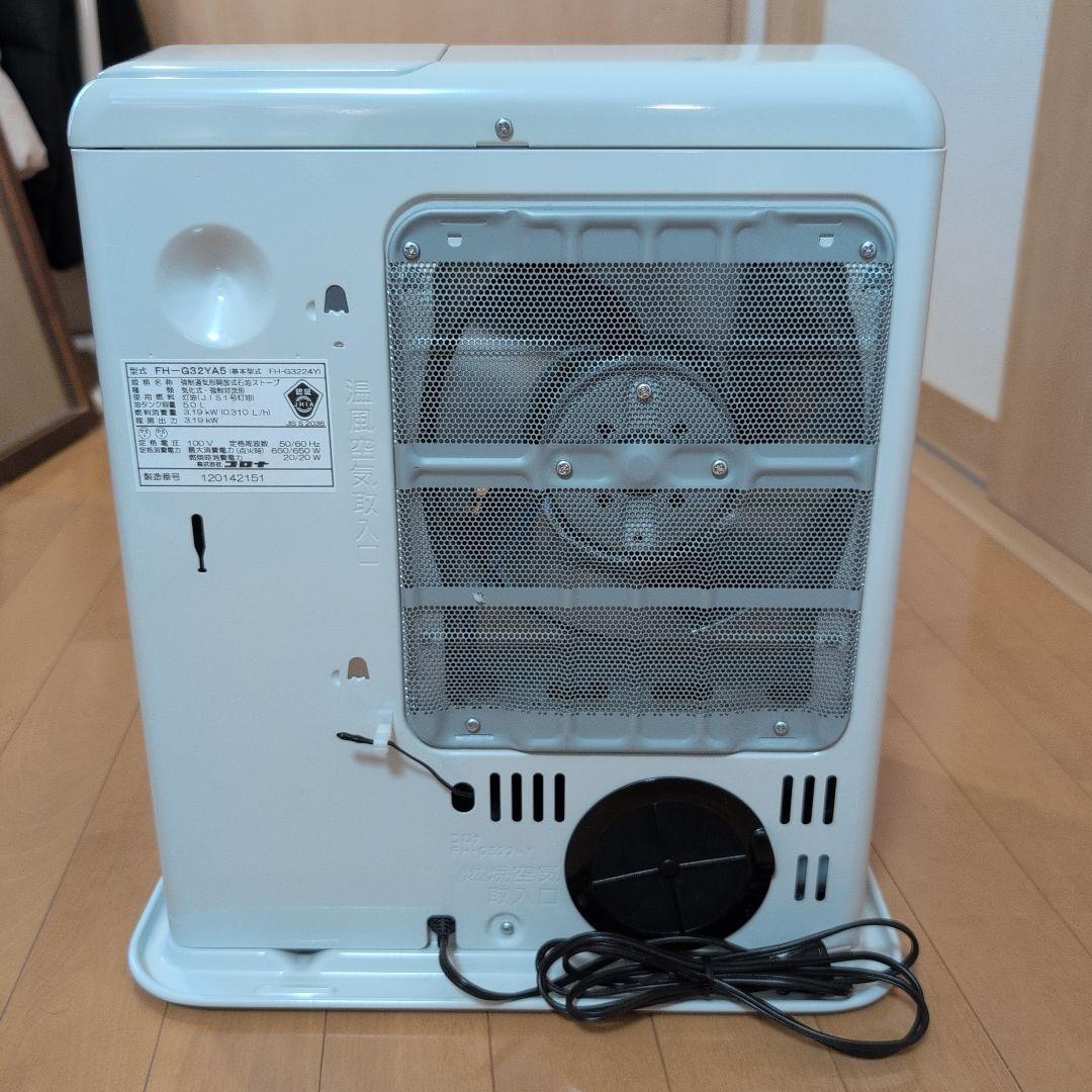 CORONA 石油ファンヒーター FH-G32YA5 ホワイト
