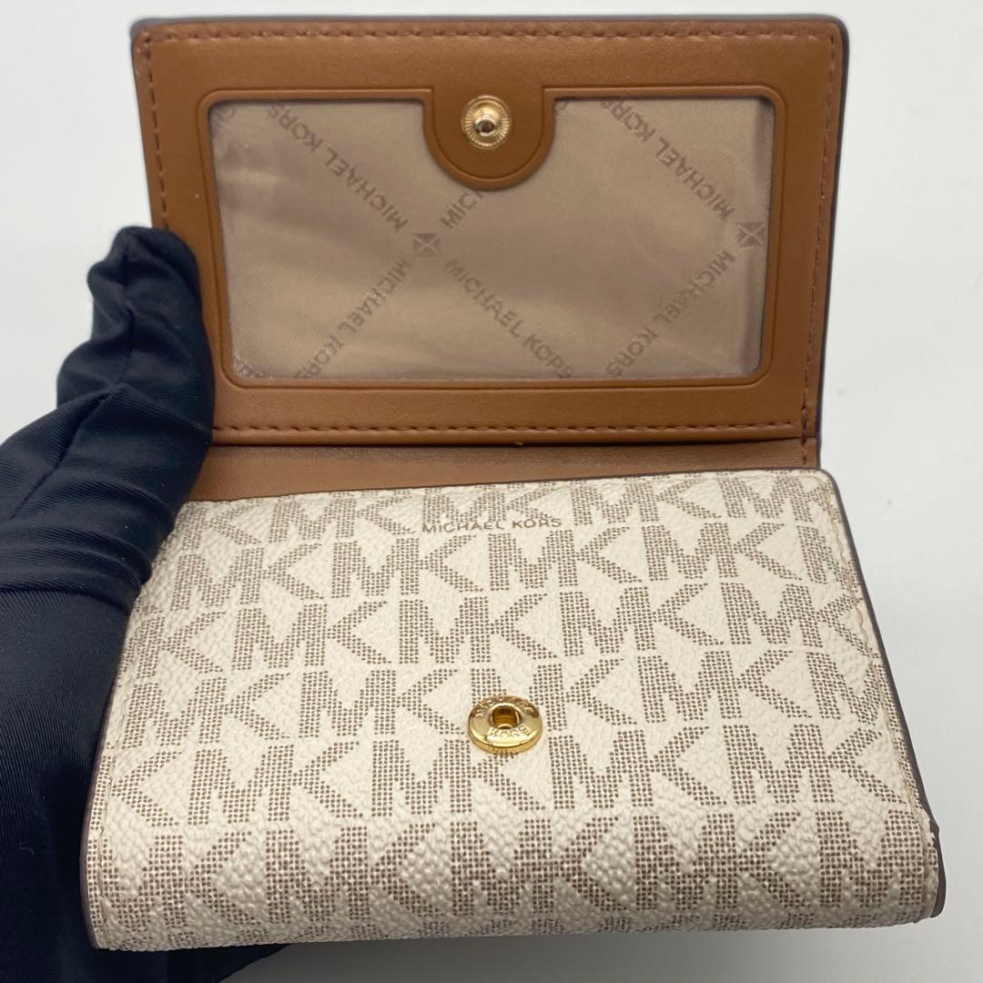 【極美品】マイケルコース・三つ折り財布・コンパクトウォレット・ミディアム