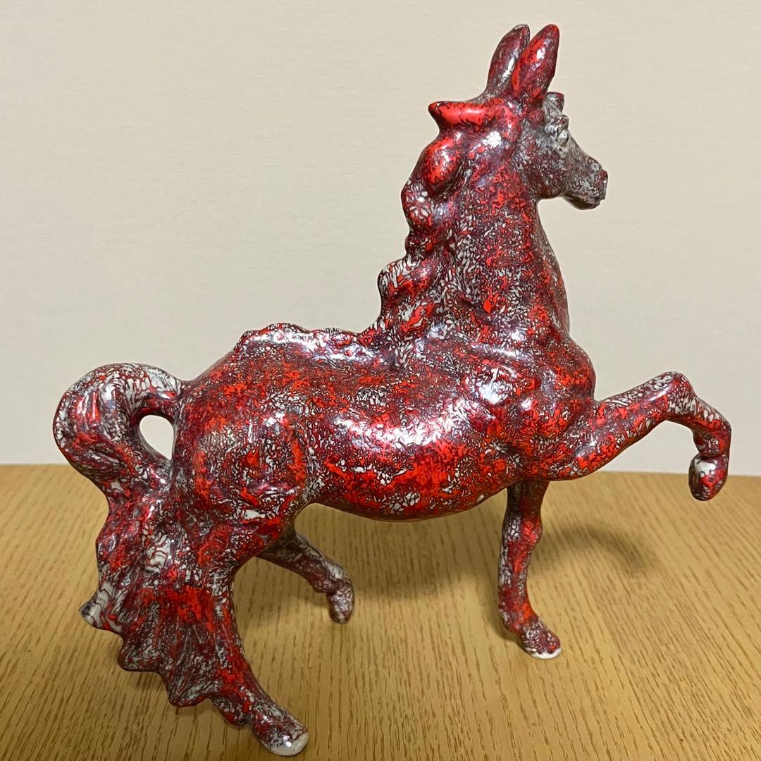 箕面焼 松田箕山 赤馬