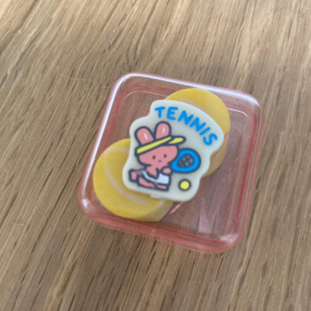 昭和レトロ　ファンシー　消しゴム　テニス　うさぎ　サンリオ　サンエックス