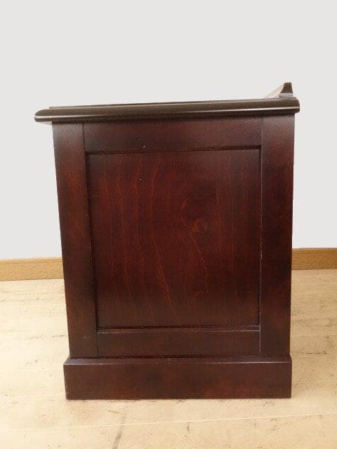 北海道民芸家具　ナイトテーブル　サイドテーブル　 再塗装済　ＵＳＥＤ