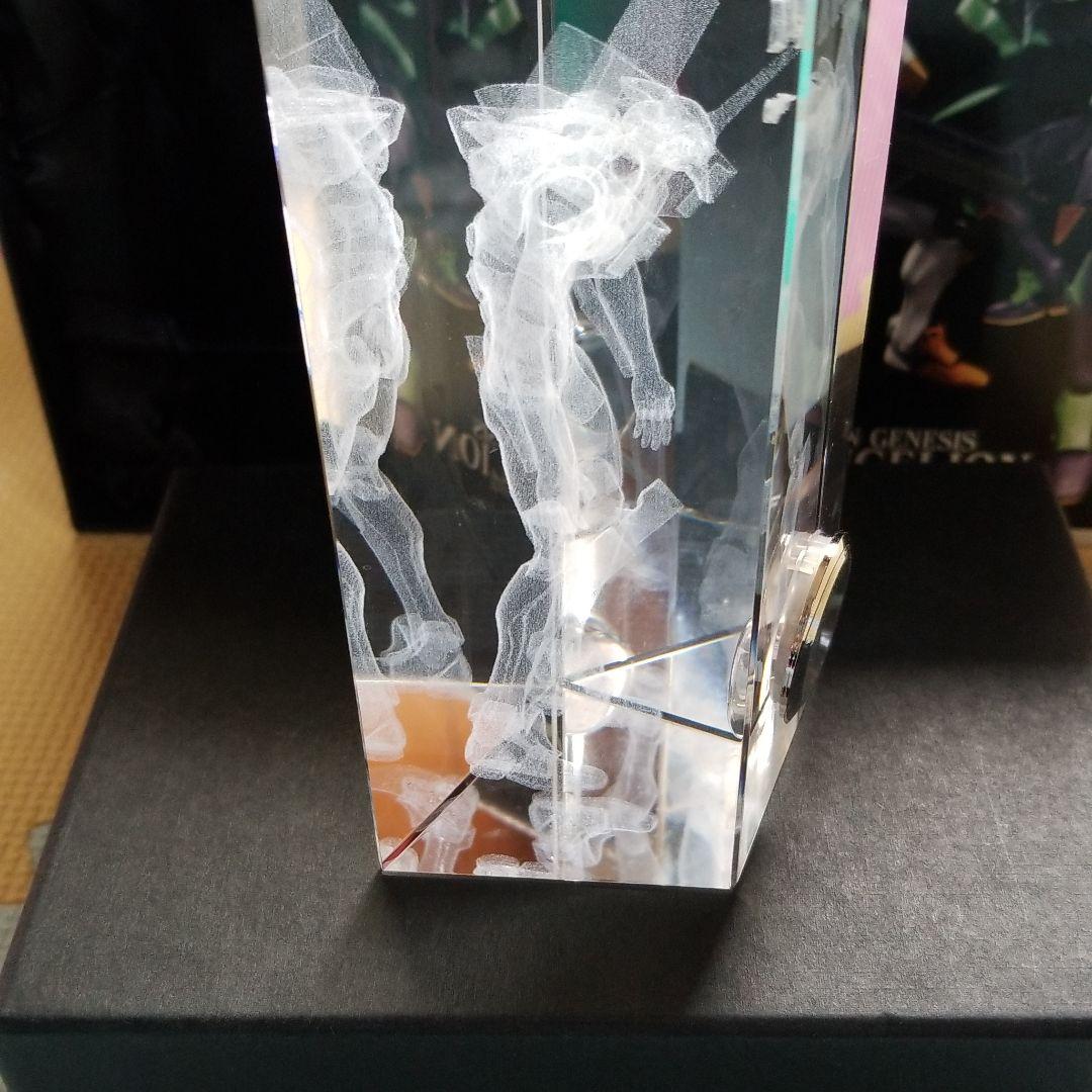 ☆エヴァンゲリオン☆クリスタル時計付非売品