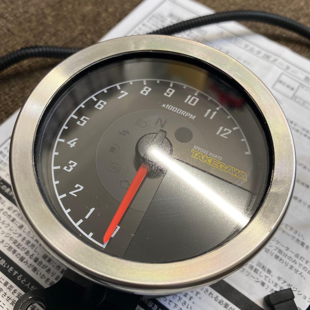 モンキー125 スペシャルパーツ武川 スーパーマルチDNメーター