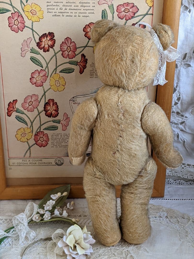 【m】アンティークベア　アンティークテディベア　ドイツ