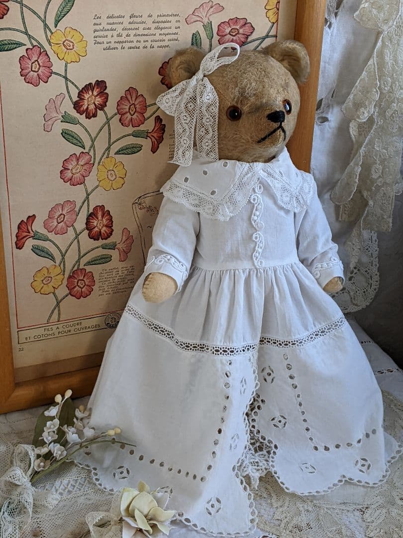 【m】アンティークベア　アンティークテディベア　ドイツ