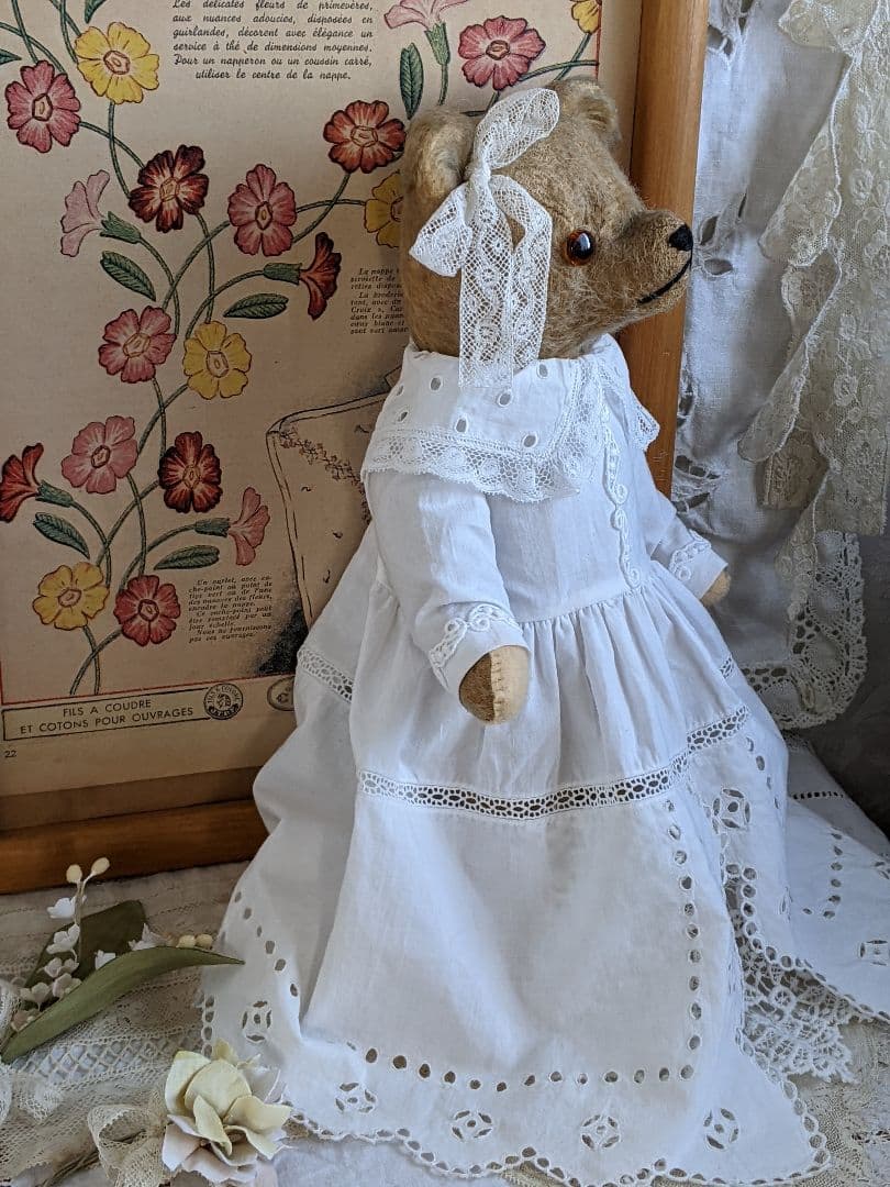 【m】アンティークベア　アンティークテディベア　ドイツ