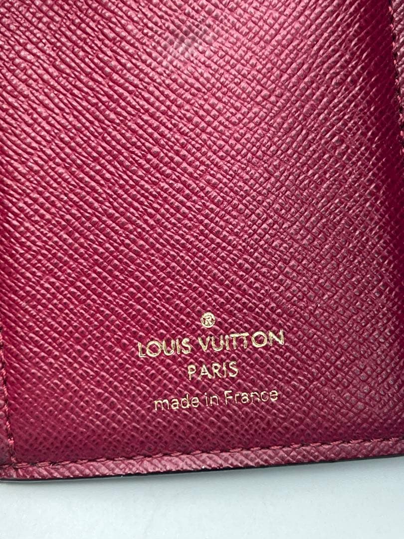 LOUIS VUITTON モノグラム ポルトフォイユヴィクトリーヌ レザー