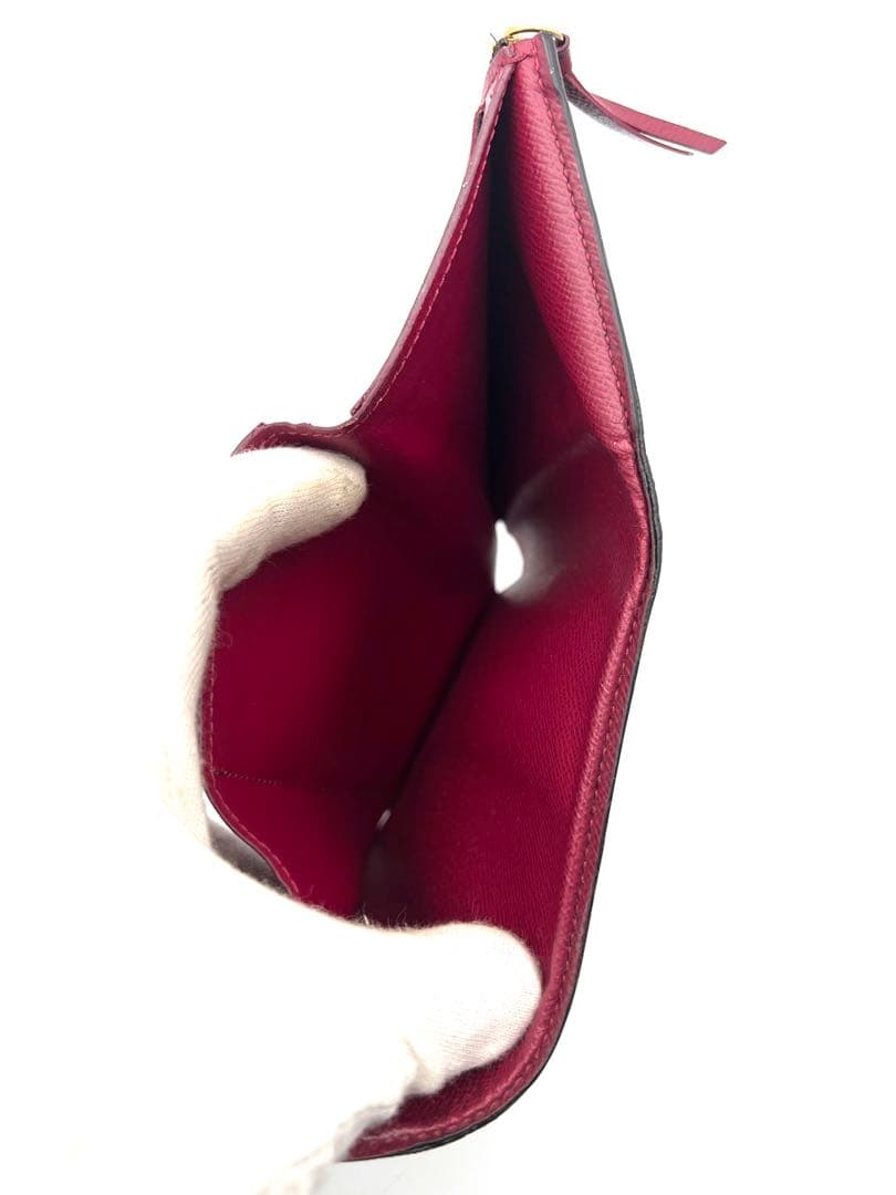 LOUIS VUITTON モノグラム ポルトフォイユヴィクトリーヌ レザー