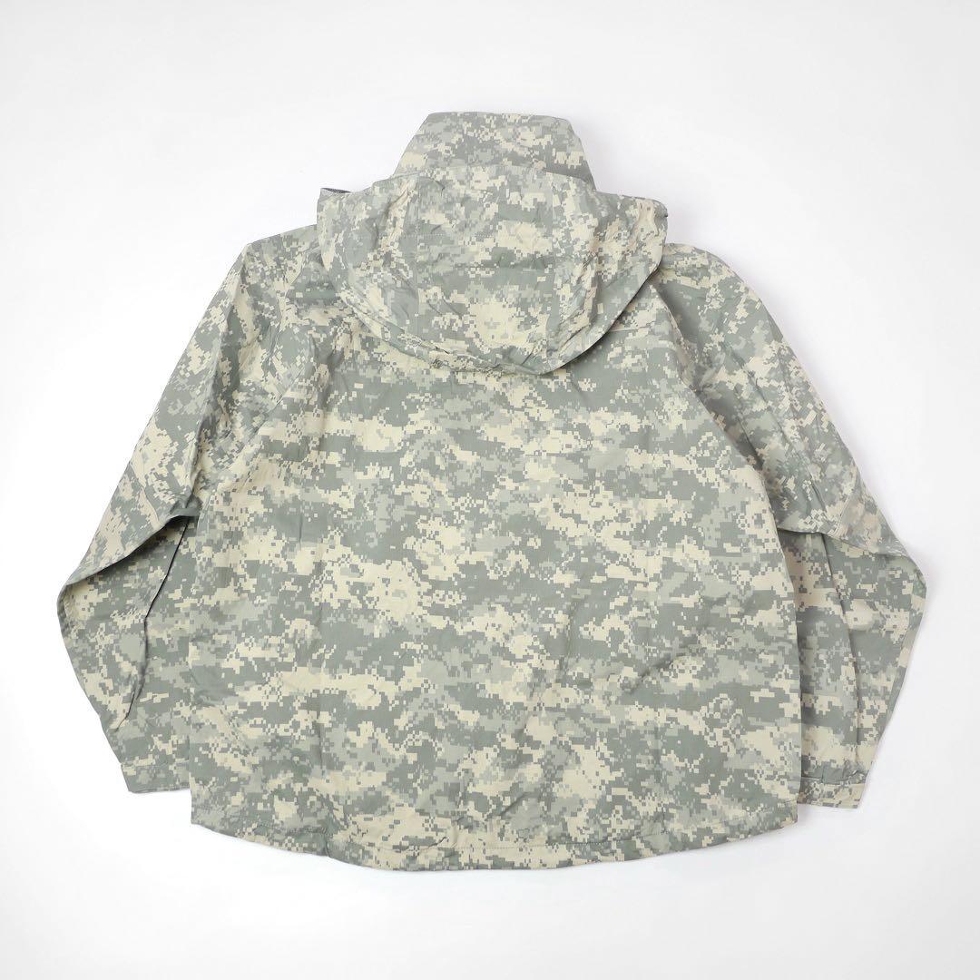 デッド？ECWCS米軍ミリタリー レイン ジャケット パーカーM軍物デジカモ迷彩