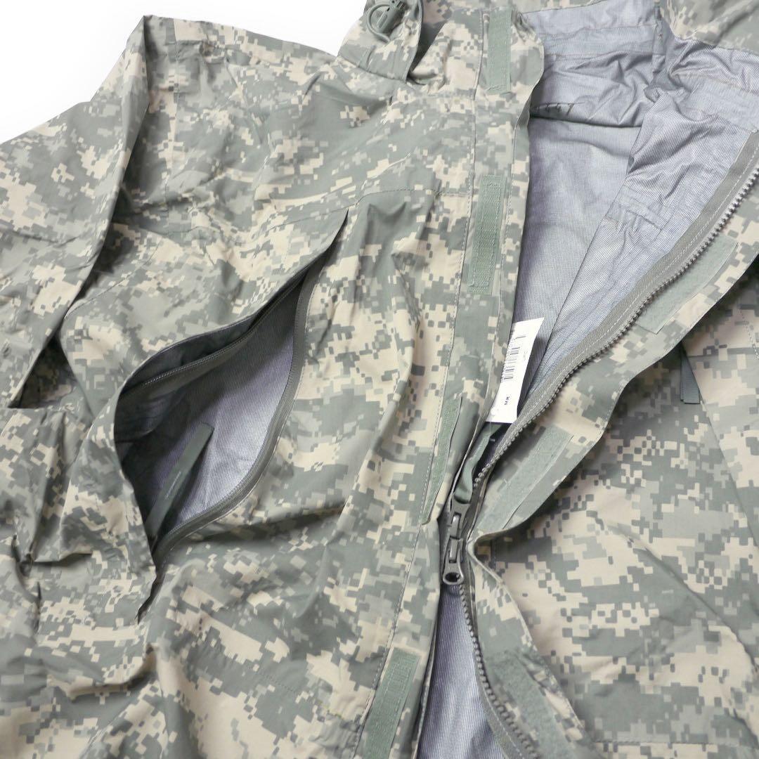 デッド？ECWCS米軍ミリタリー レイン ジャケット パーカーM軍物デジカモ迷彩