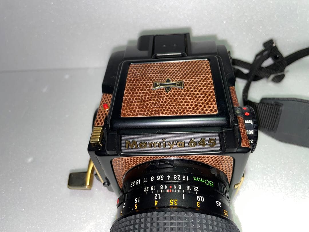 【美品】Mamiya 645 中判カメラ 本体・カメラケース・ストラップ付き