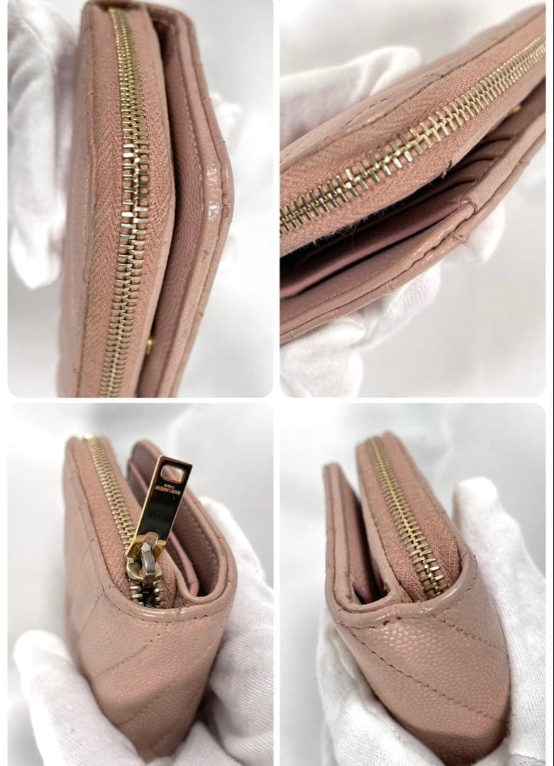 人気 SAINT LAURENT サンローラン 二つ折り財布 カサンドラ 箱付き