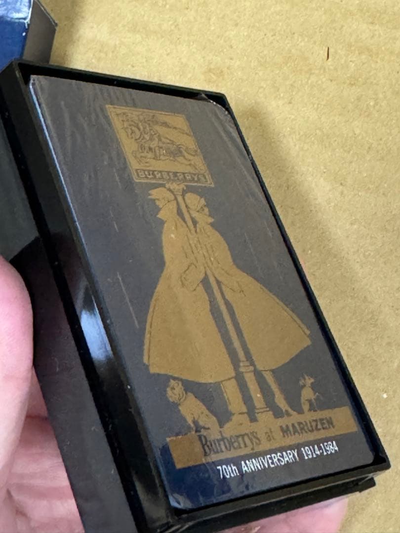 バーバリー　貴重　Burberry 直輸入70周年記念　MARUZEN トランプ