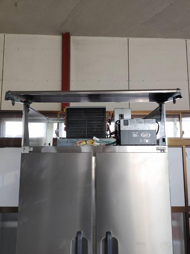 美品・フクシマ 縦型冷蔵庫（4枚ドア） GRN-090RM（改） 業務用