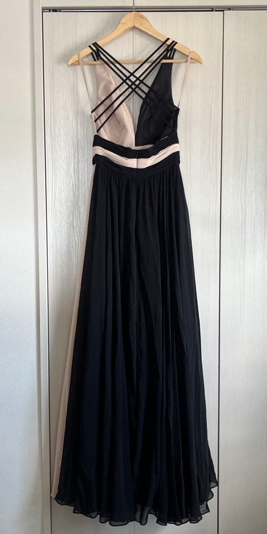 エルケイ　バイカラーロングドレス