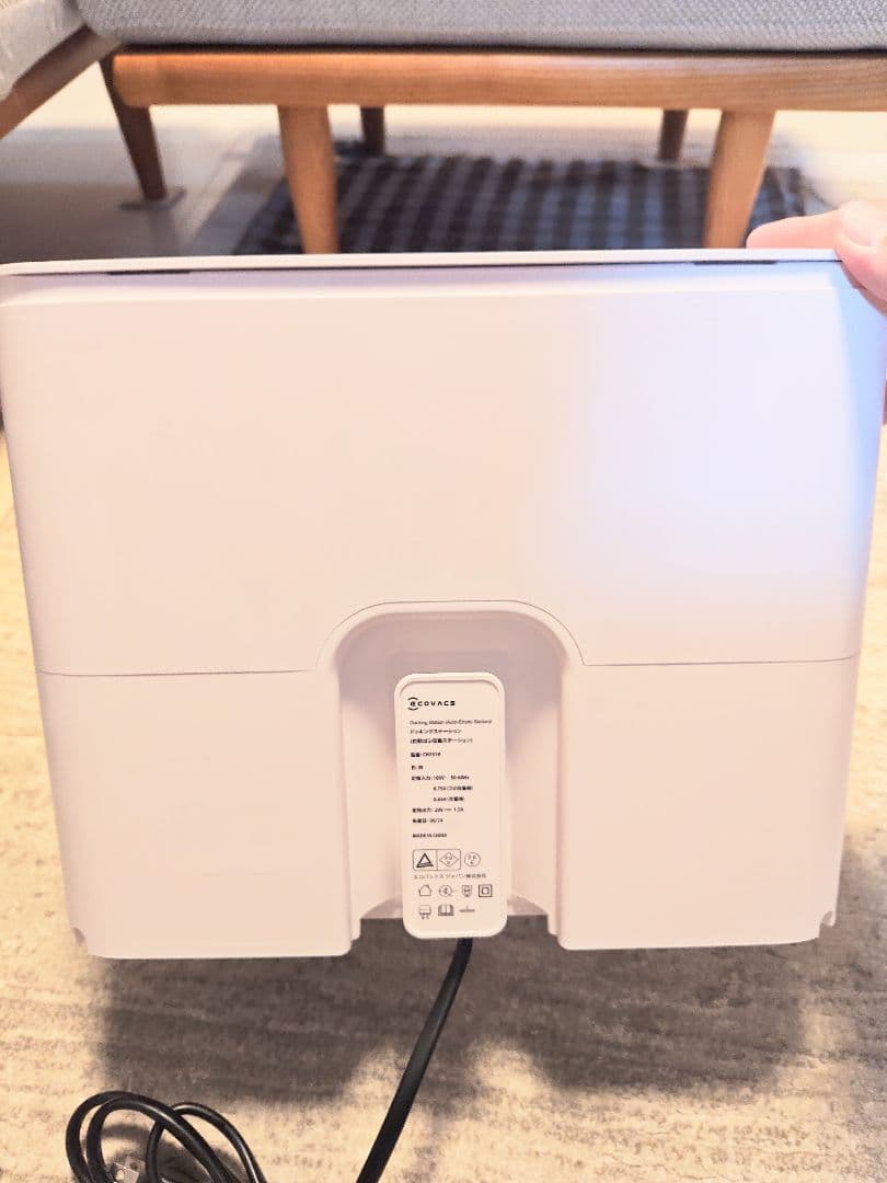 エコバッグス DEEBOT Y1 PLUS ロボット掃除機 消耗品付き ジャンク