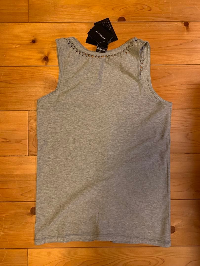 ナンバーナイン 07AW 編み込み タンクトップ Tシャツ