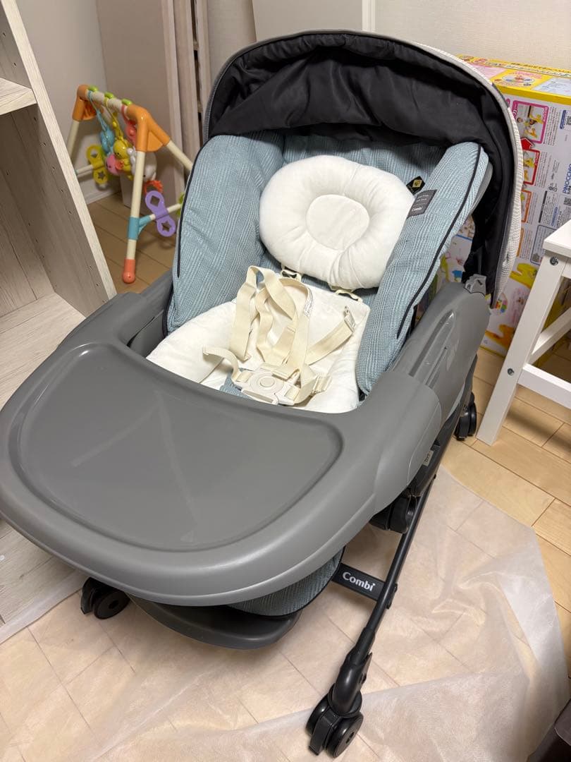 【美品】ネムリラ　オートスウィング　ハイローチェア　※一期一会