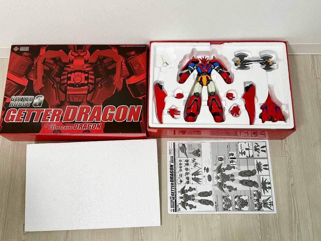 762 EX合金 ゲッターロボG ゲッタードラゴン ダブルGトマホーク付