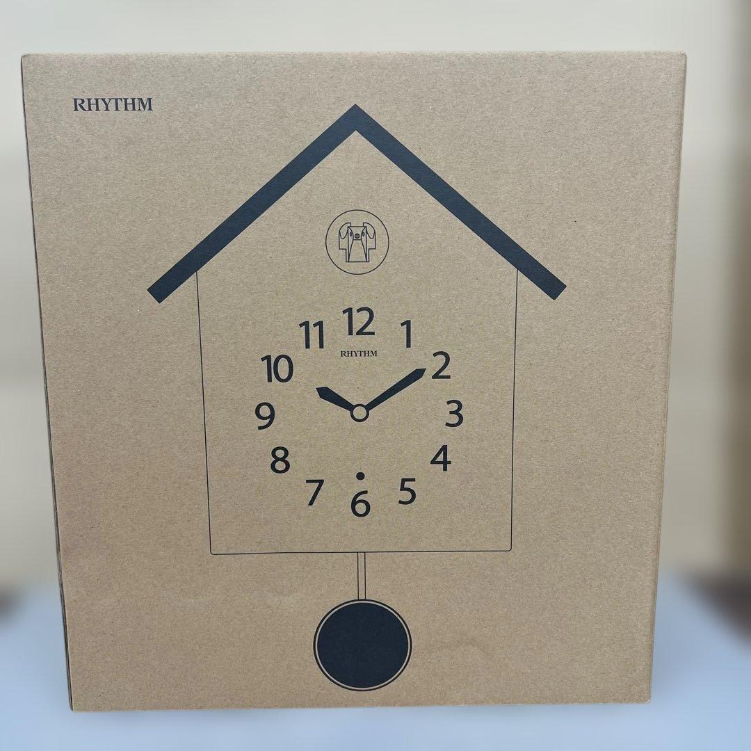 512172リズム(RHYTHM) 鳩時計 ふいご式 カッコースタイル