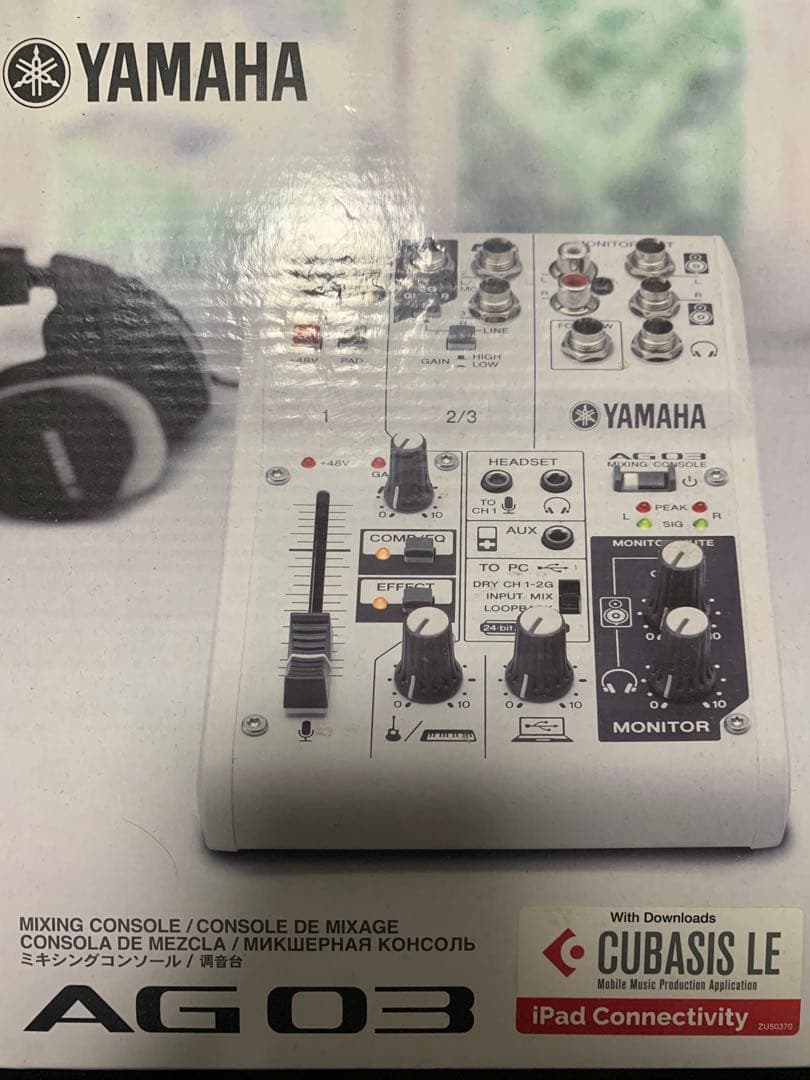 み*ん様 Yamaha AG03 コンデンサーマイク付き