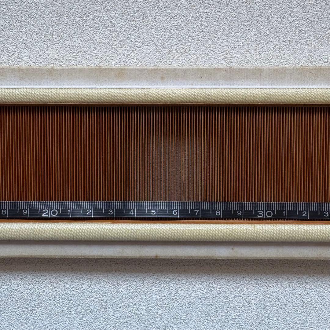 【貴重】②竹筬　東京手織機　筬　30羽　機織り　手織り　織器具