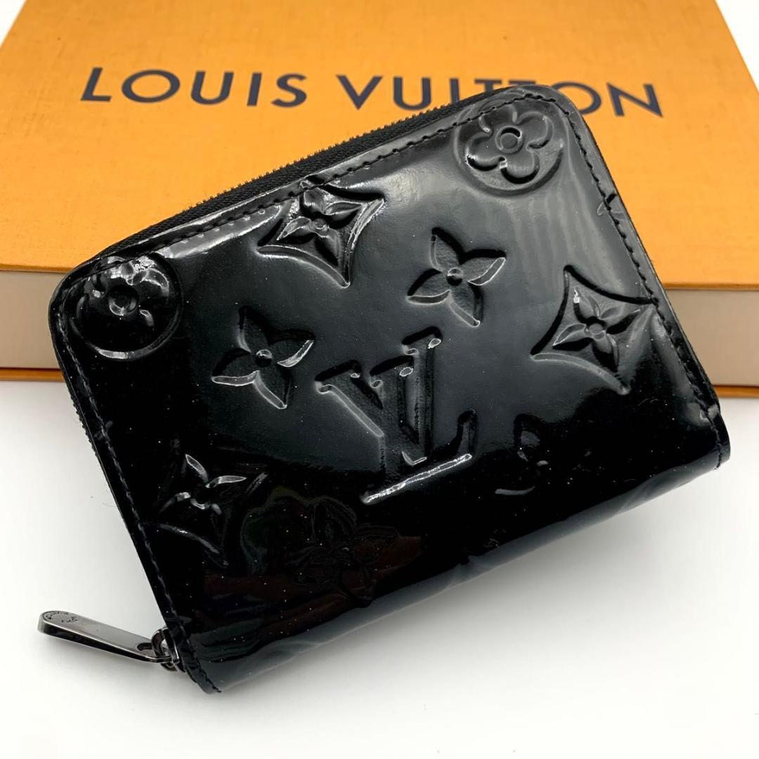 鑑定済み ルイヴィトン ジッピーパース 財布 コンパクト ケース 黒