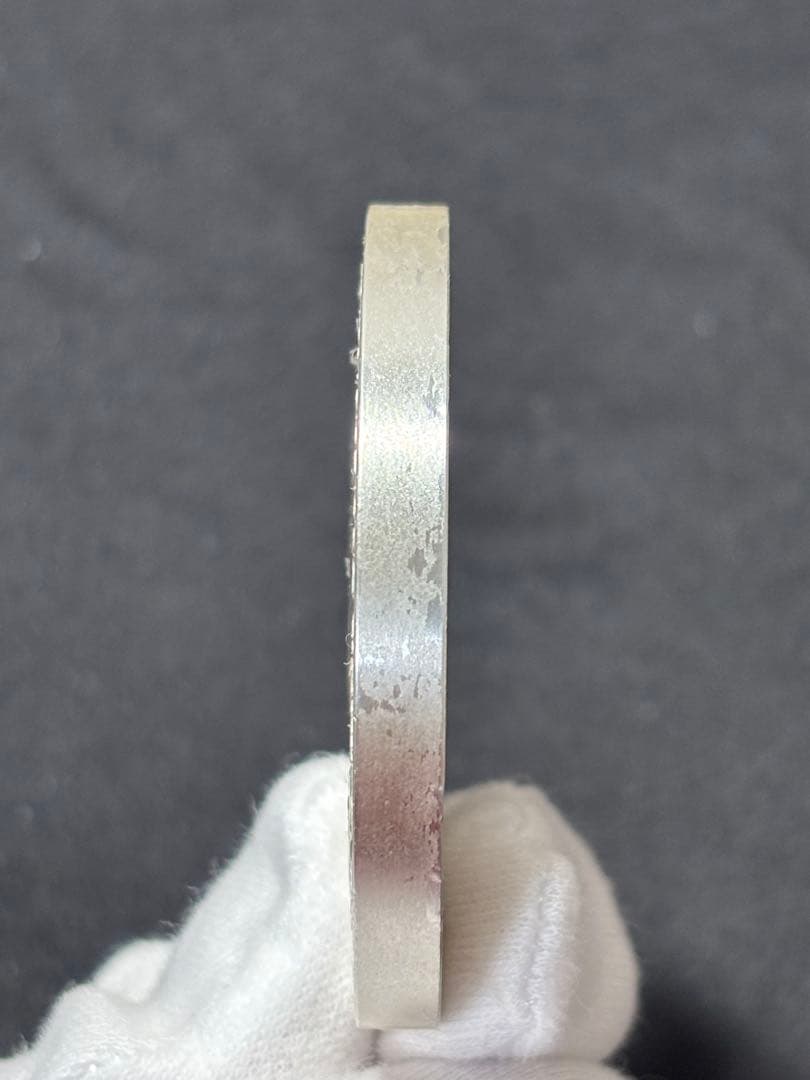 【純銀製】新500円貨幣発行記念大型純銀メダル 134.1g！2000年発行。