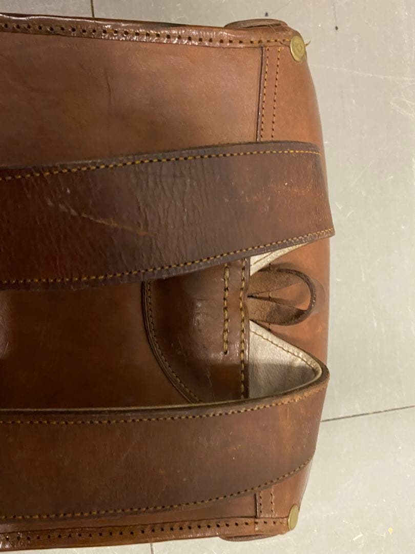 【美品 日本陸軍 将校？兵隊？下士官？ 背嚢】 戦前 当時物 旧日本軍 骨董品