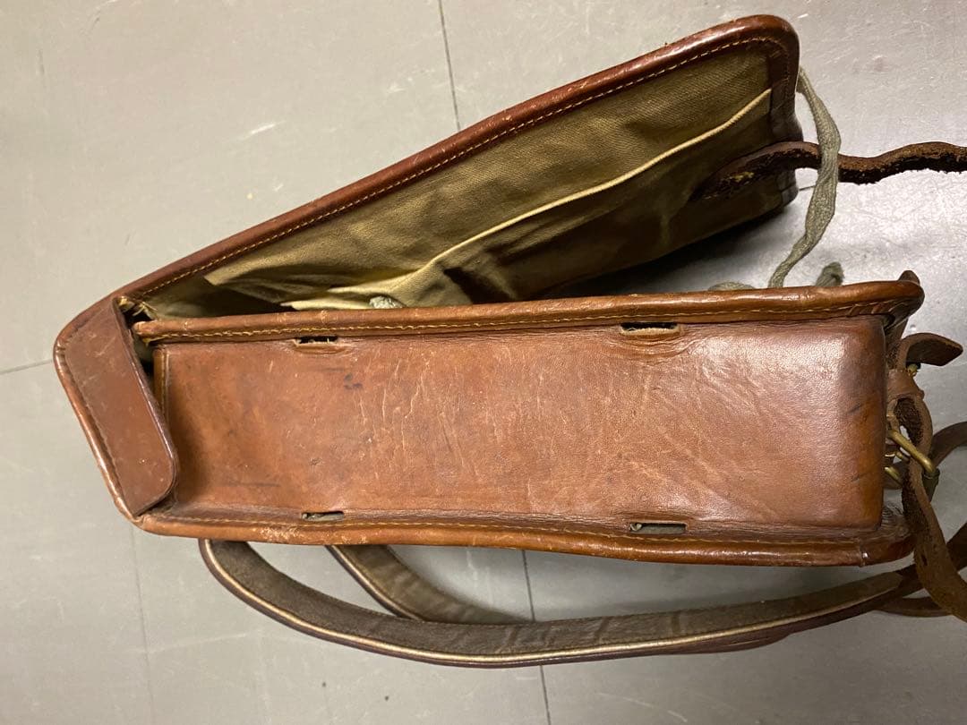 【美品 日本陸軍 将校？兵隊？下士官？ 背嚢】 戦前 当時物 旧日本軍 骨董品