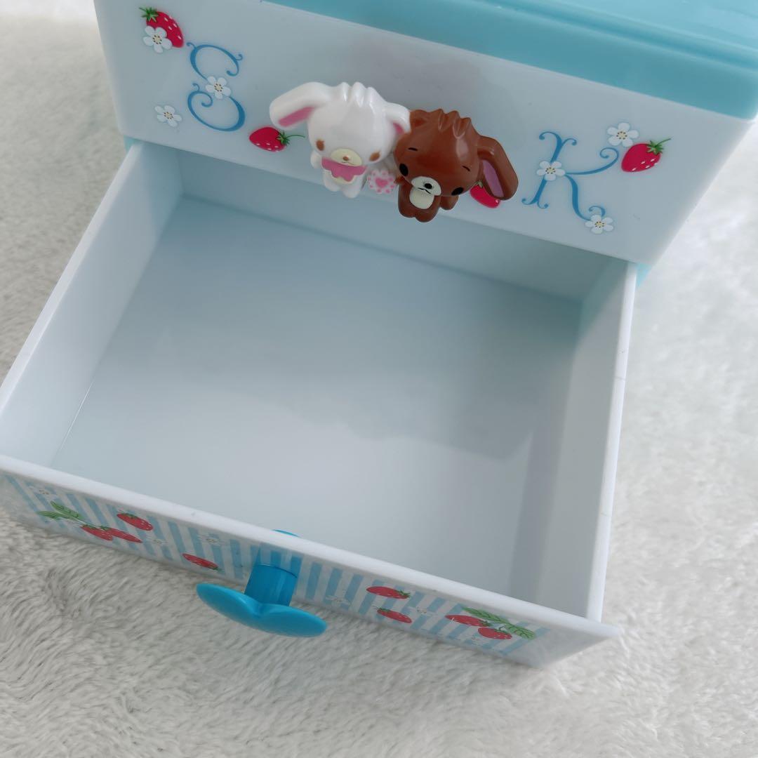 【希少】サンリオ　シュガーバニーズ　小物入れ　2段引き出し　平成　レトロ