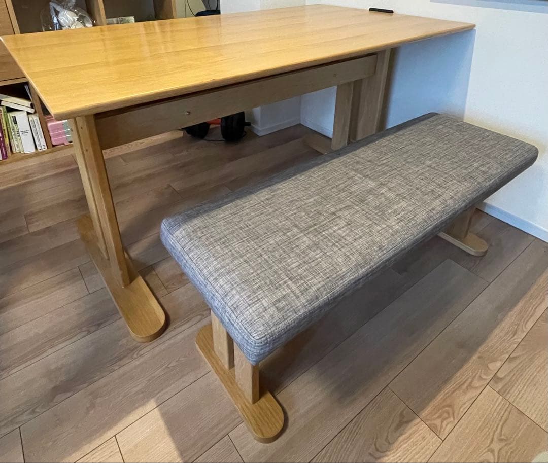 m　ロウヤ　ダイニングテーブル 4点セット+テレビボード