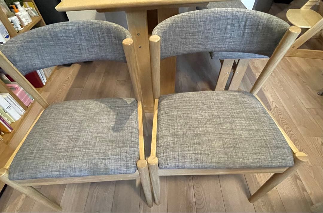 m　ロウヤ　ダイニングテーブル 4点セット+テレビボード