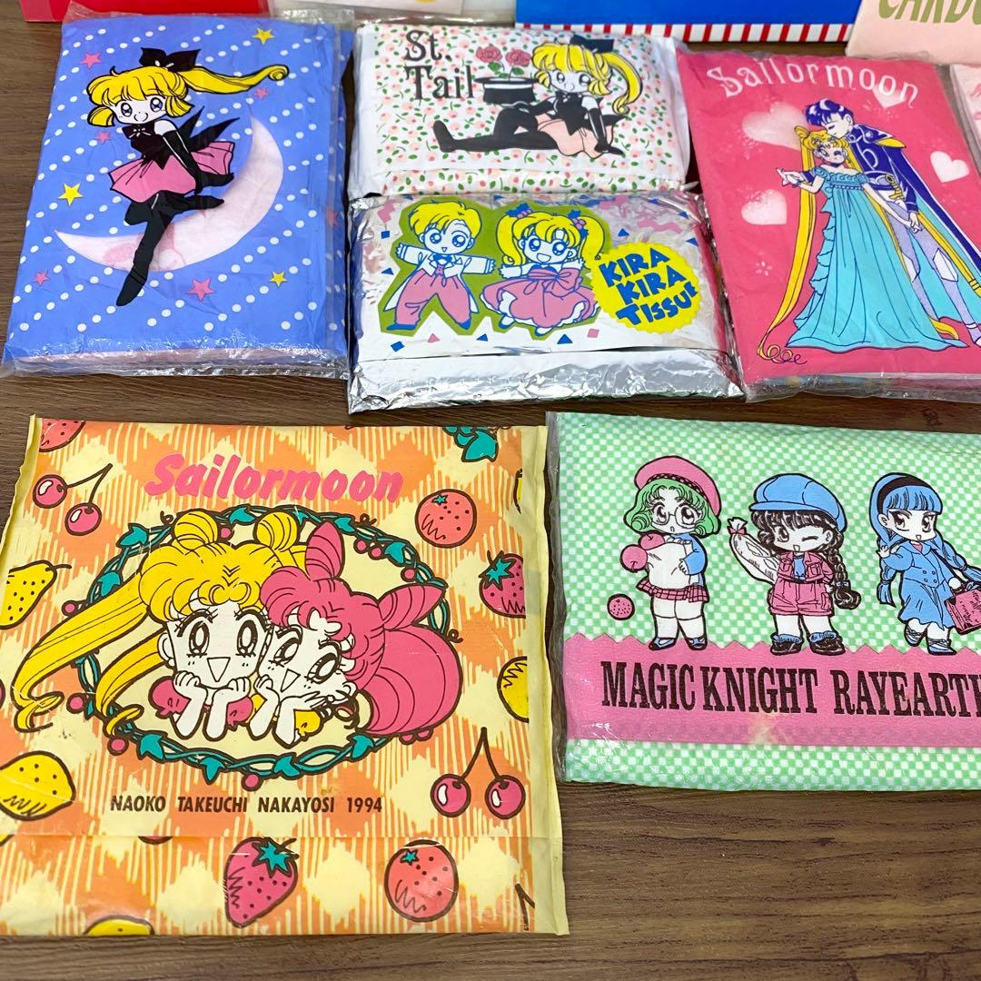 なかよし 付録 レターセット ティッシュ セーラームーン カードキャプターさくら