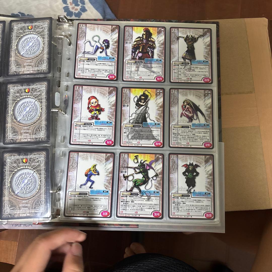 Digital Devil Story TCG バインダー＋カード182枚