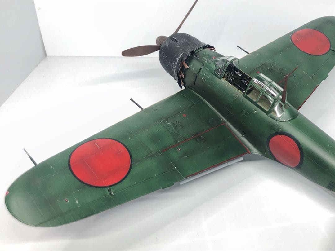 【海賊プラモデル屋完成品】TAMIYA 1/48 零戦52型