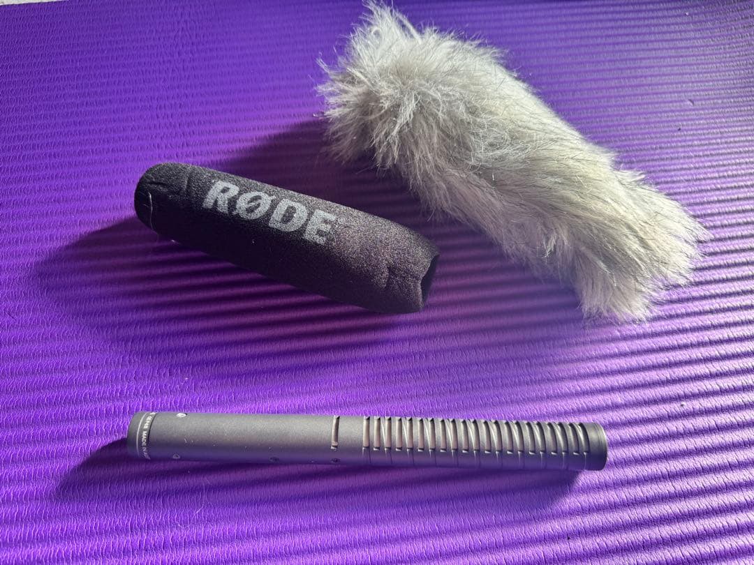 RODE NTG1 ショットガンマイク　ウィンドジャマー付き