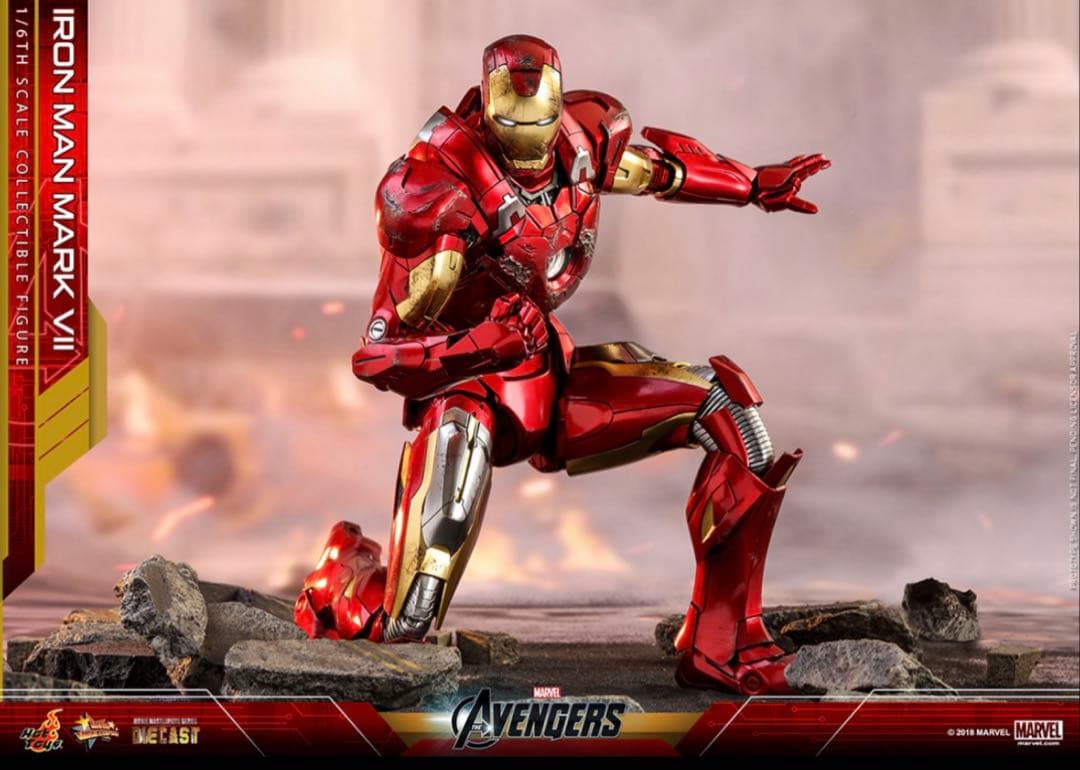 アイアンマン マーク7 ダイキャスト フィギュア