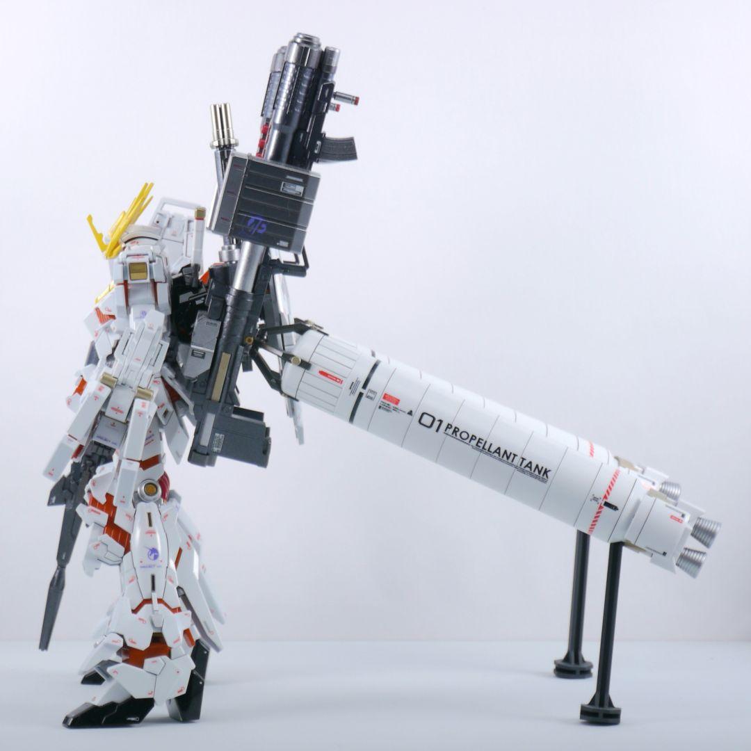 HGUC フルアーマーユニコーンガンダム 白バンシィ 塗装 完成品 バンダイ