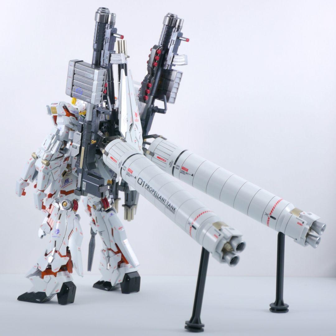 HGUC フルアーマーユニコーンガンダム 白バンシィ 塗装 完成品 バンダイ