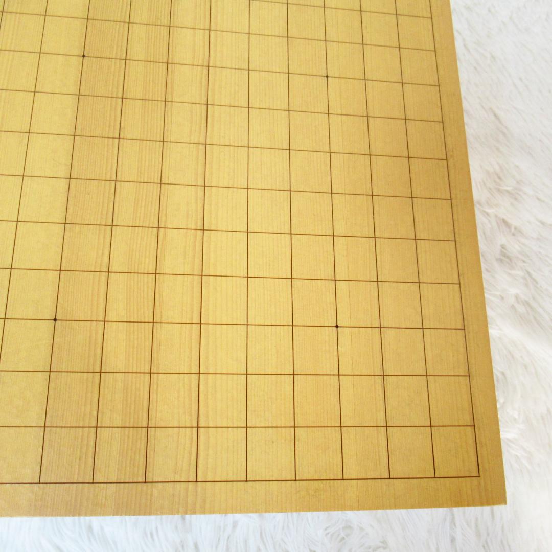 高級 本榧 碁盤 囲碁盤 柾目 ハギ盤 5枚継 厚さ8.6cm 2寸8分 脚付き