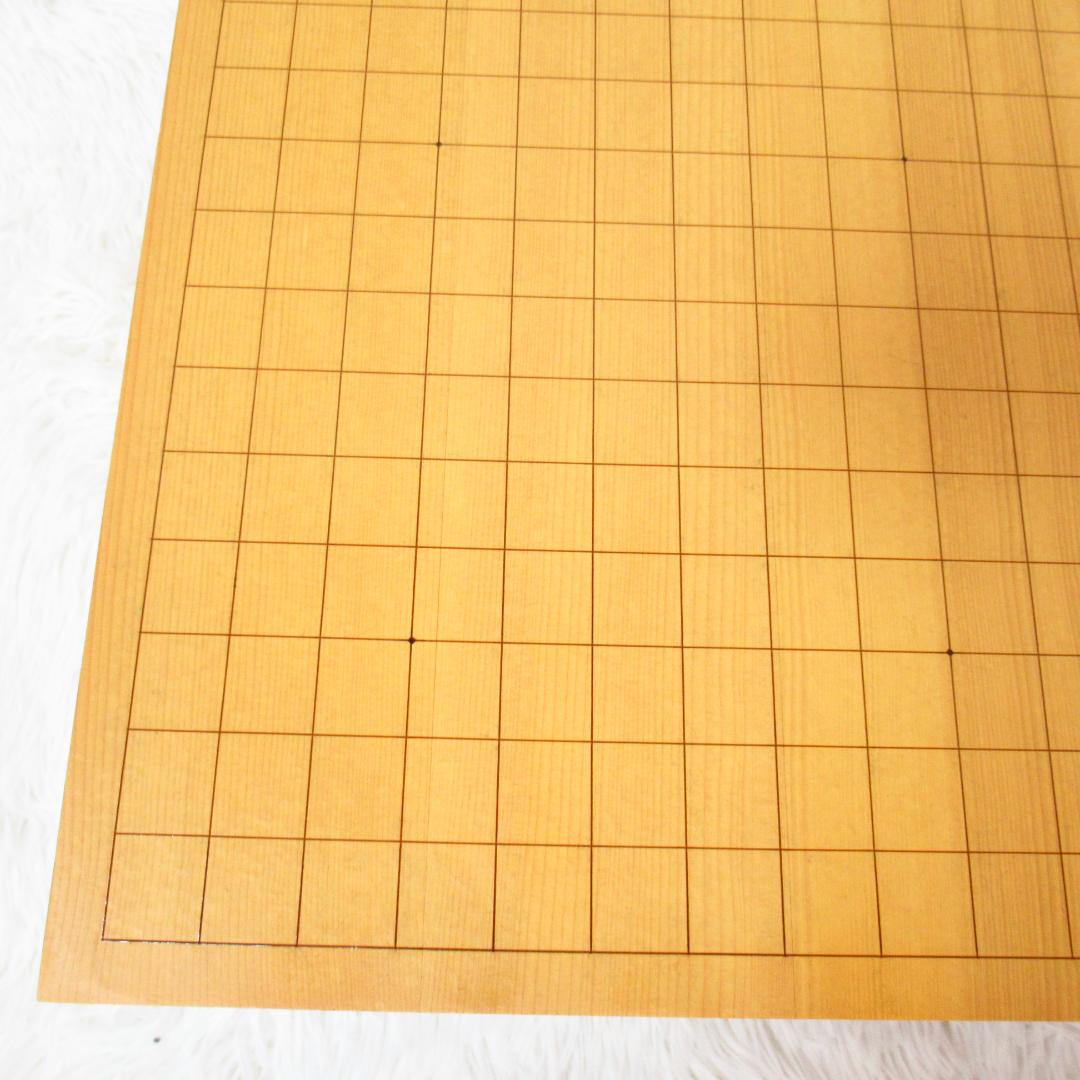 高級 本榧 碁盤 囲碁盤 柾目 ハギ盤 5枚継 厚さ8.6cm 2寸8分 脚付き